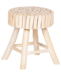 Bedside Table Light Wood NAMPA