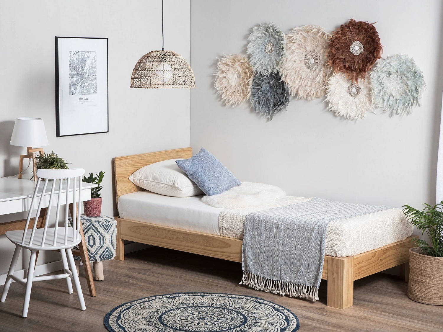 Latex Pocket Spring Hypoallergenic Mattress Medium JOY Various Sizes - Image 4