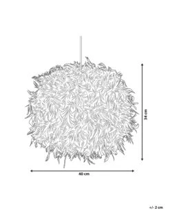 Feather Pendant Lamp Pink DRAVA -Cheap Furniture Store undef src sa picid 760458 type whitesh image