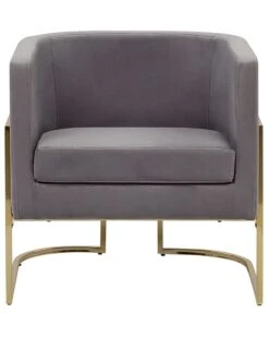 Velvet Armchair Grey SIRKKA -Cheap Furniture Store undef src sa picid 761653 type whitesh image
