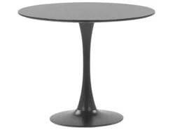 Round Dining Table ⌀ 90 Cm Black BOCA