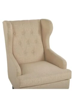 Fabric Wingback Chair Beige ALTA 14 Fabric Wingback Chair Beige ALTA -Cheap Furniture Store undef src sa picid 762038 type whitesh image