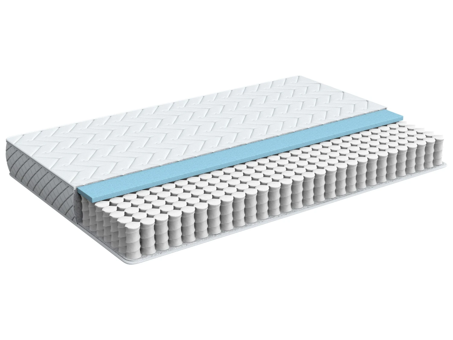 Pocket Spring Mattress With Removable Cover Medium GLORY Various Sizes - Image 2