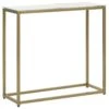 Console Table Marble Effect White With Gold DELANO 2 Console Table Marble Effect White With Gold DELANO -Cheap Furniture Store undef src sa picid 765451 type whitesh image