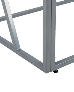 Glass Top Console Table Silver ORLAND -Cheap Furniture Store undef src sa picid 766713 type whitesh image