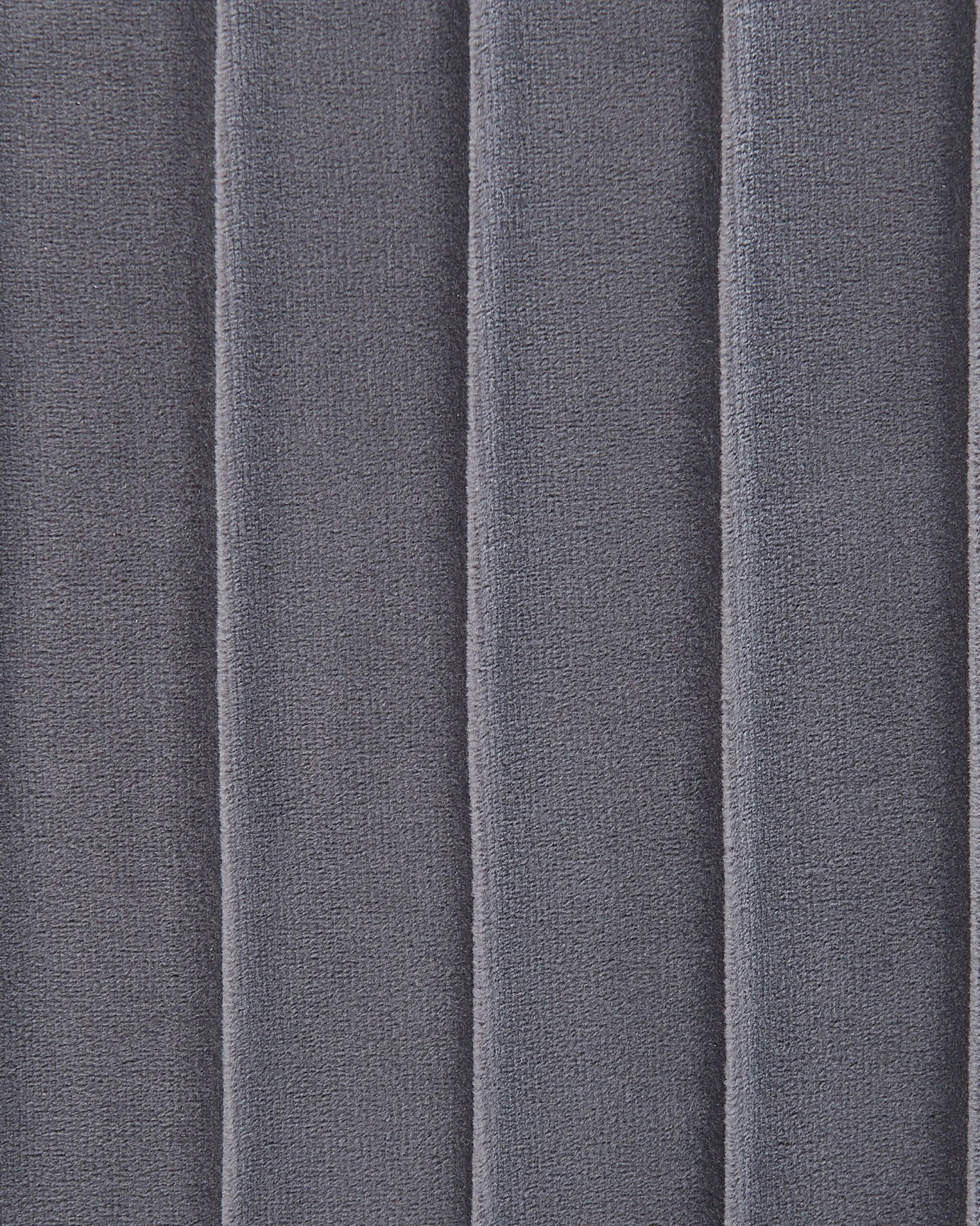 Velvet Armchair Grey TROMSO - Image 9