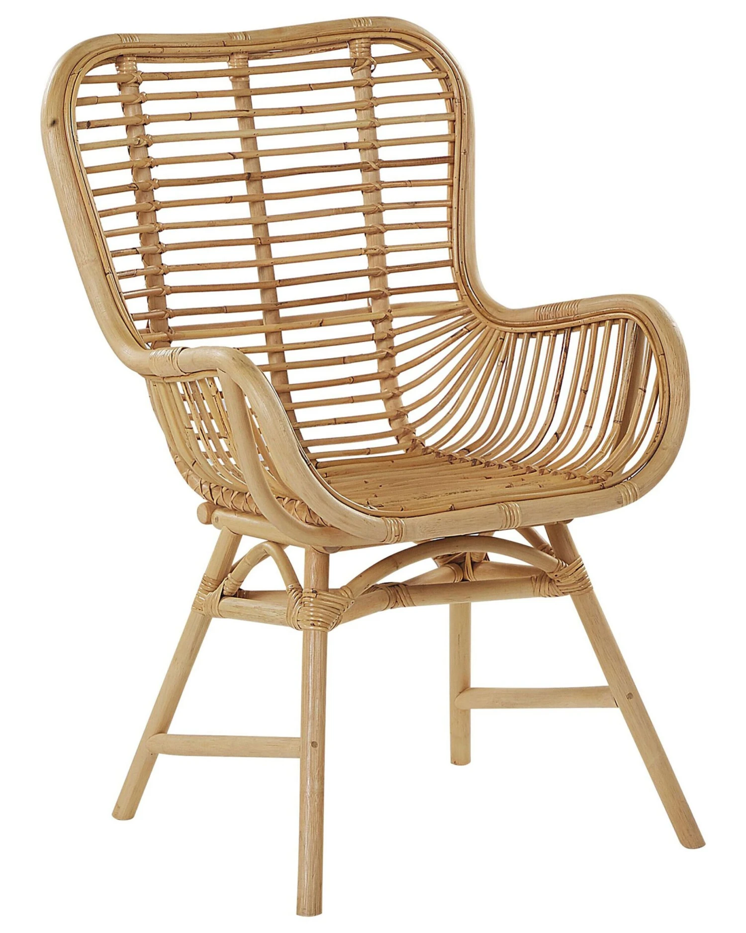 Rattan Accent Chair Natural TOGO