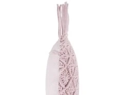 Set Of 2 Cotton Macramé Cushions With Tassels 40 X 40 Cm Pink YANIKLAR -Cheap Furniture Store undef src sa picid 768955 type whitesh image