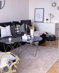 Coffee Table Black With Gold MERIDIAN II 11 Coffee Table Black With Gold MERIDIAN II -Cheap Furniture Store undef src sa picid 769421 type whitesh image