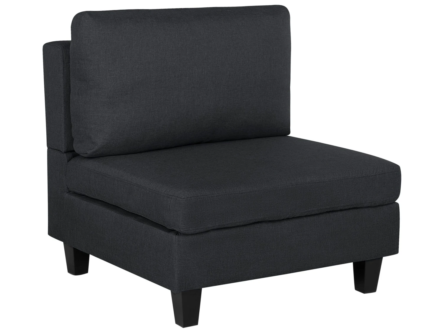 Fabric 1-Seat Section Dark Grey FEVIK