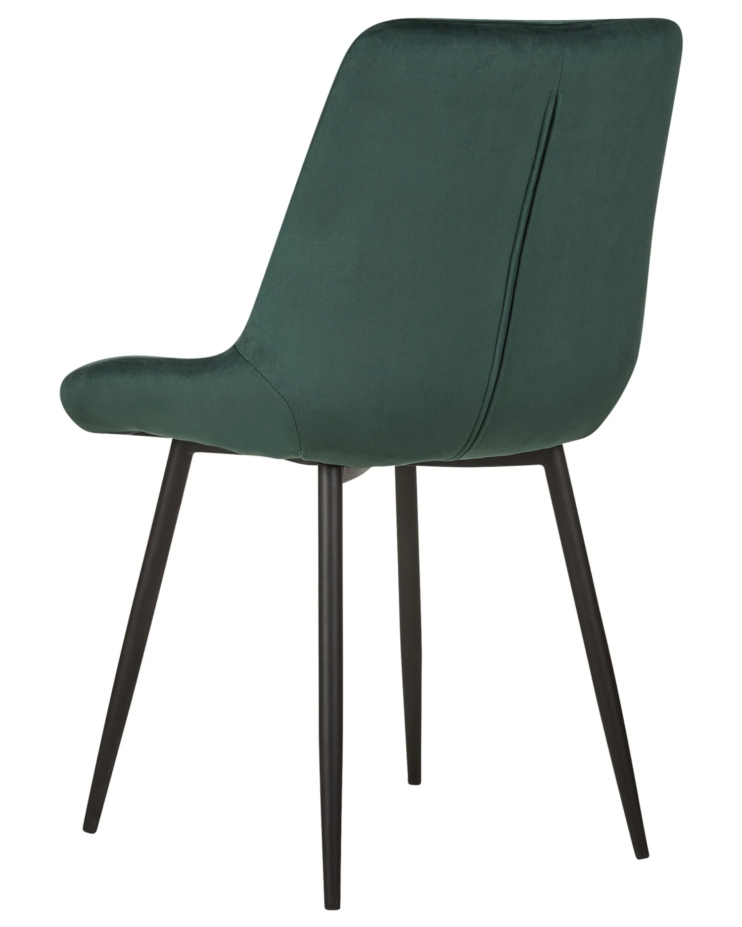 Set Of 2 Velvet Dining Chairs Green MELROSE - Image 5