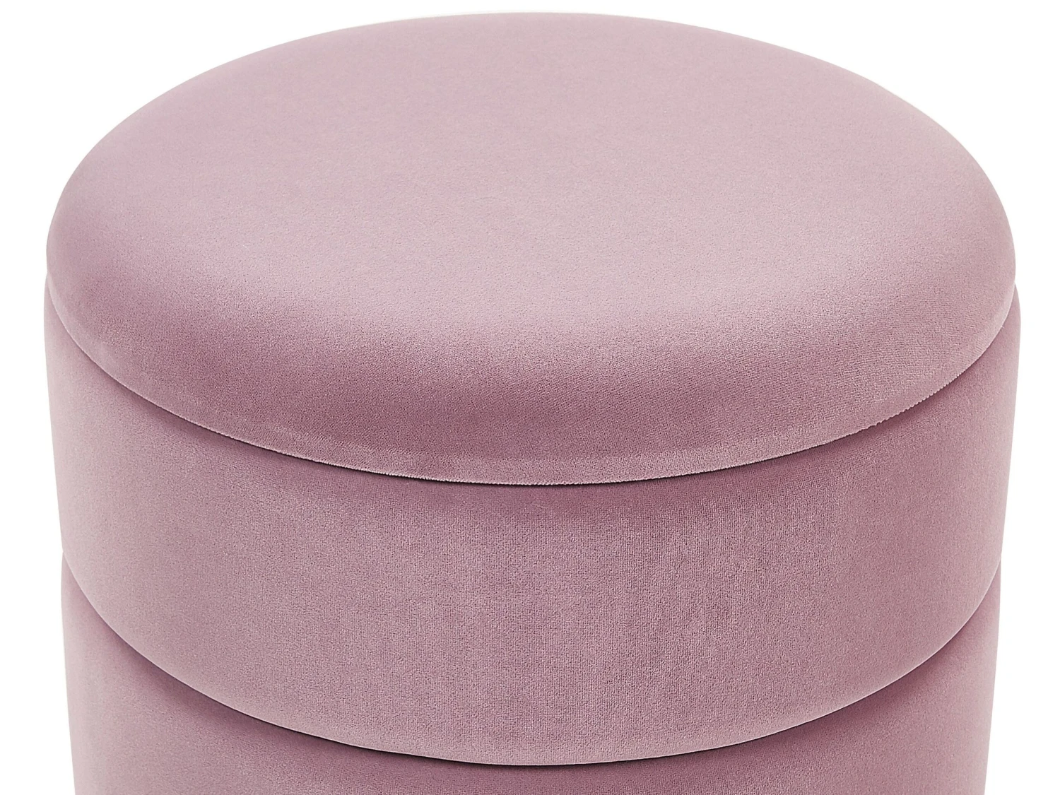 Storage Pouffe Pink ELGIN - Image 4