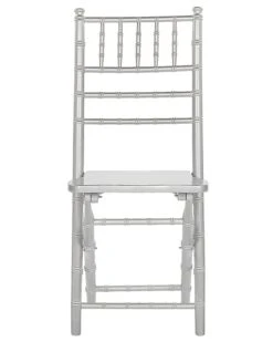 Set Of 4 Wooden Chairs Silver MACHIAS -Cheap Furniture Store undef src sa picid 775178 type whitesh image