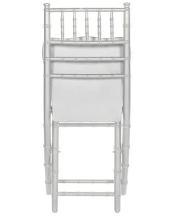 Set Of 4 Wooden Chairs Silver MACHIAS -Cheap Furniture Store undef src sa picid 775184 type whitesh image