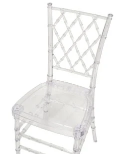 Set Of 2 Accent Chairs Transparent CLARION -Cheap Furniture Store undef src sa picid 775207 type whitesh image