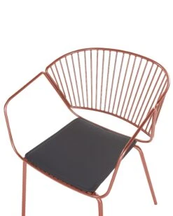 Set Of 2 Metal Accent Chairs Copper RIGBY -Cheap Furniture Store undef src sa picid 775533 type whitesh image
