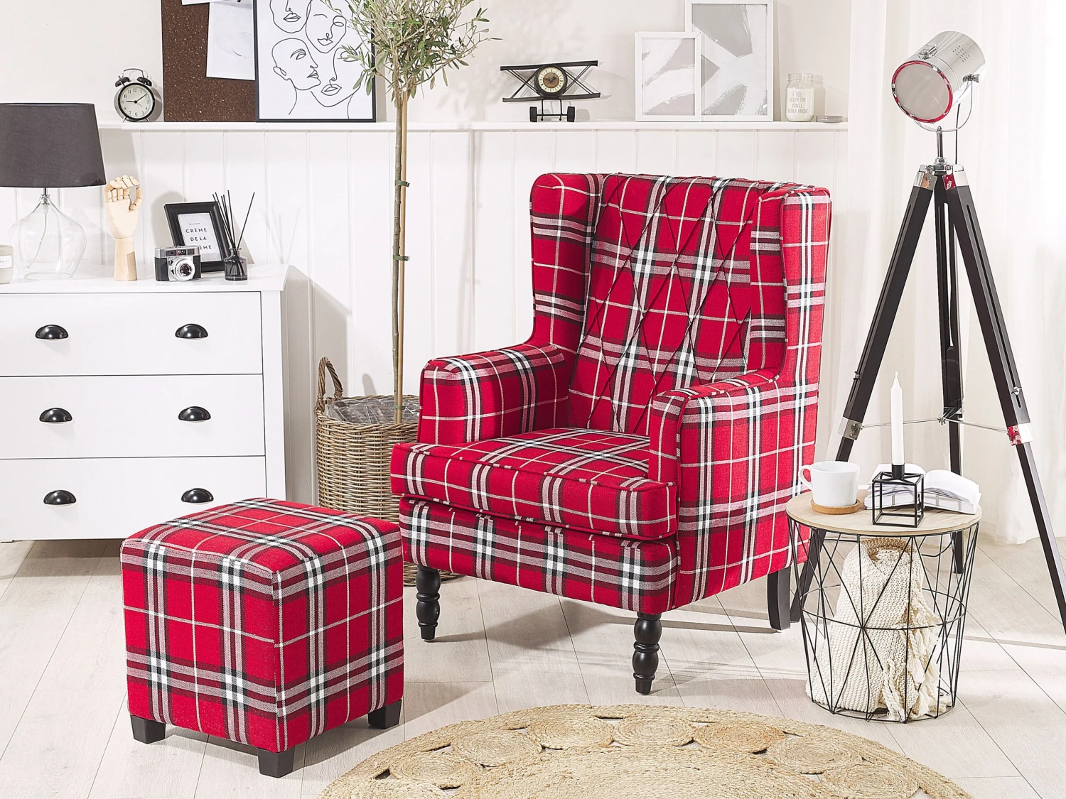 Metal Storage Side Table Black LANARK 11 Metal Storage Side Table Black LANARK - Image 9