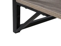 Coffee Table Taupe Wood With Black BOLTON -Cheap Furniture Store undef src sa picid 776539 type whitesh image