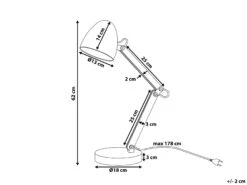 Table Lamp Silver VELEKA -Cheap Furniture Store undef src sa picid 779629 type whitesh image