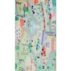 Kids Rug City Print 80 X 150 Cm Green KEMER -Cheap Furniture Store undef src sa picid 779883 type whitesh image