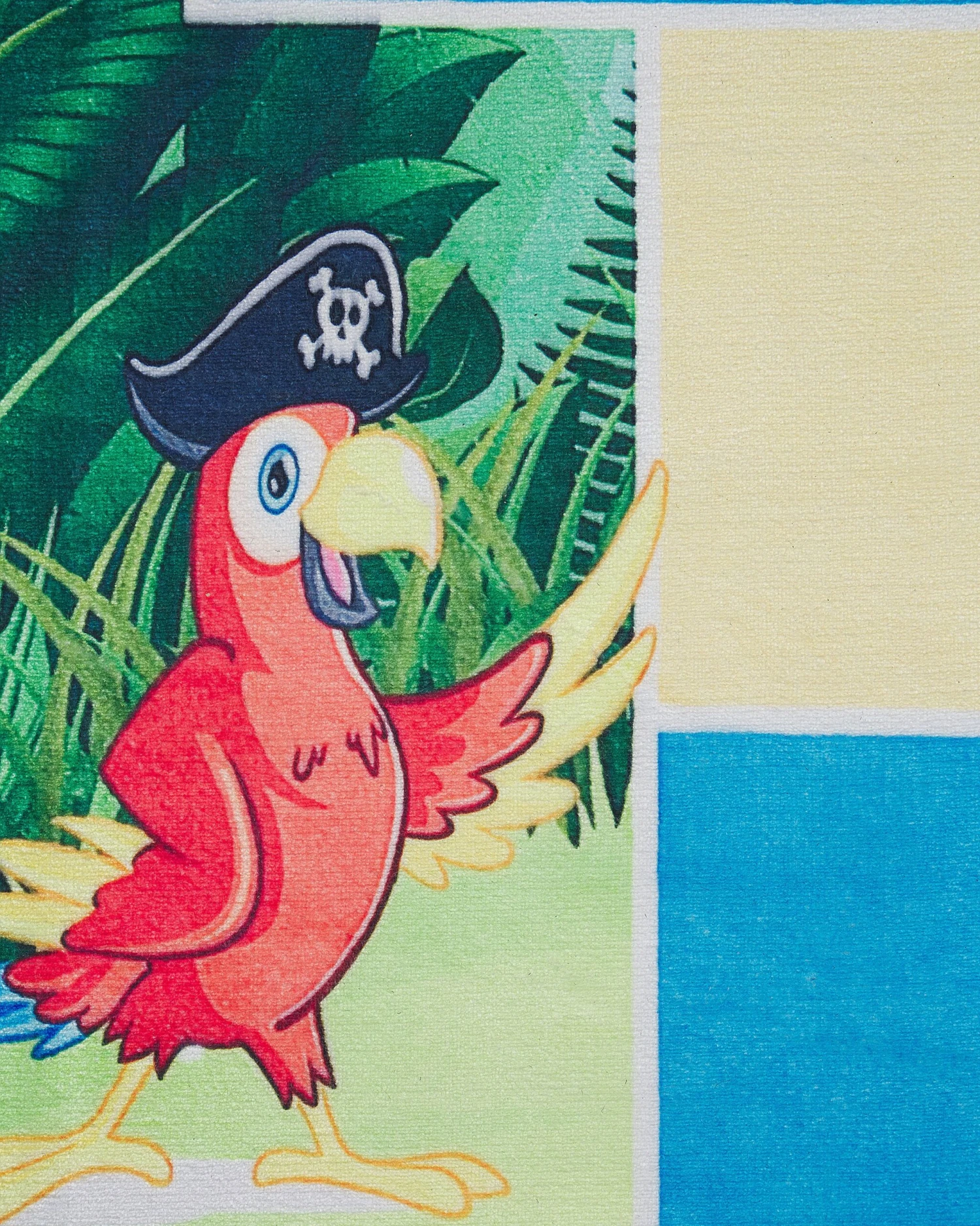 Kids Rug Hopscotch Print 80 X 150 Cm Green BABADAG - Image 5