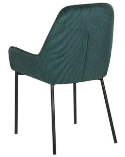 Set Of 2 Jumbo Cord Dining Chairs Green LOVERNA -Cheap Furniture Store undef src sa picid 780027 type whitesh image