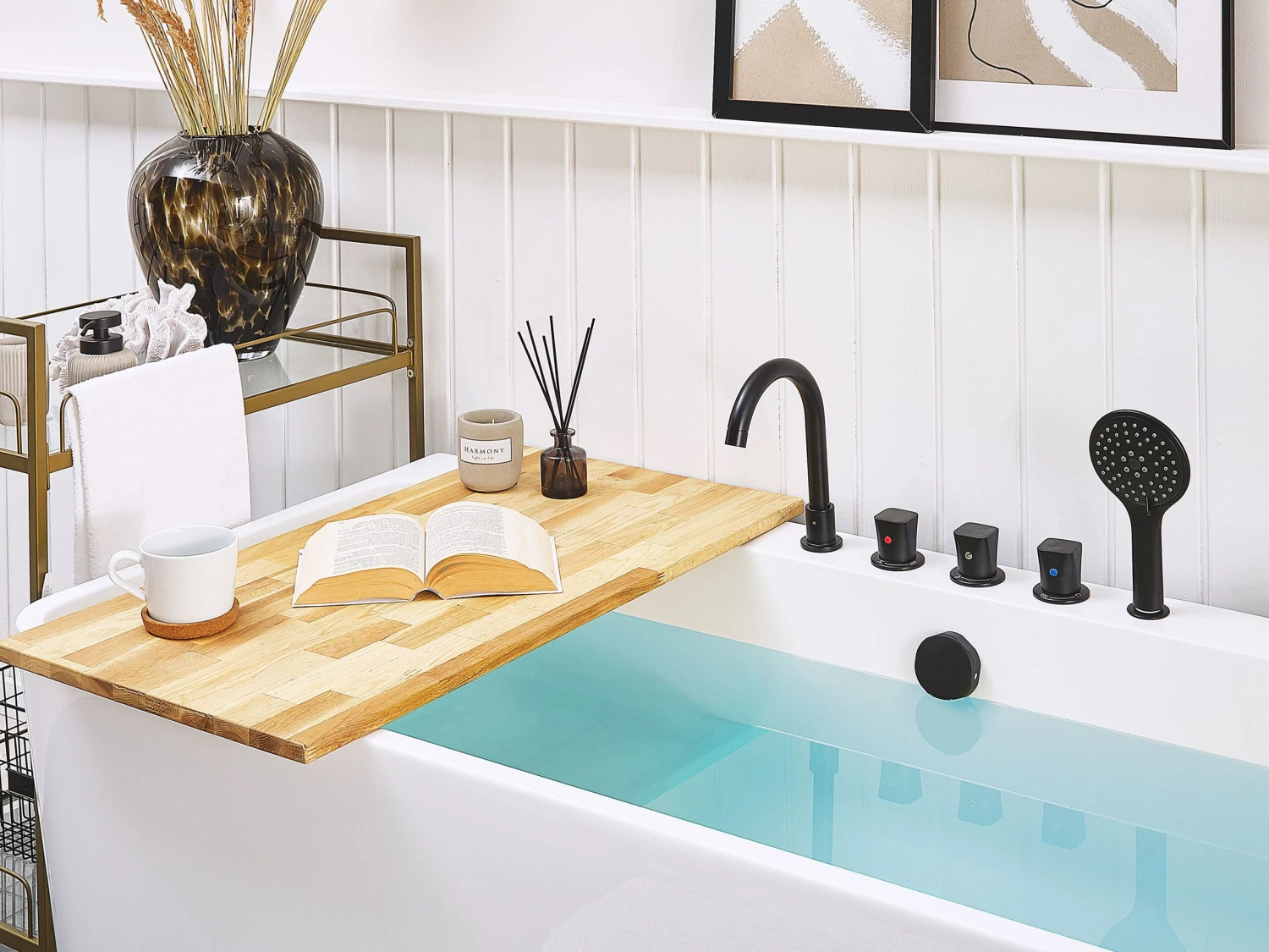 Bath 1700 X 750 Mm White QUATRE - Image 3