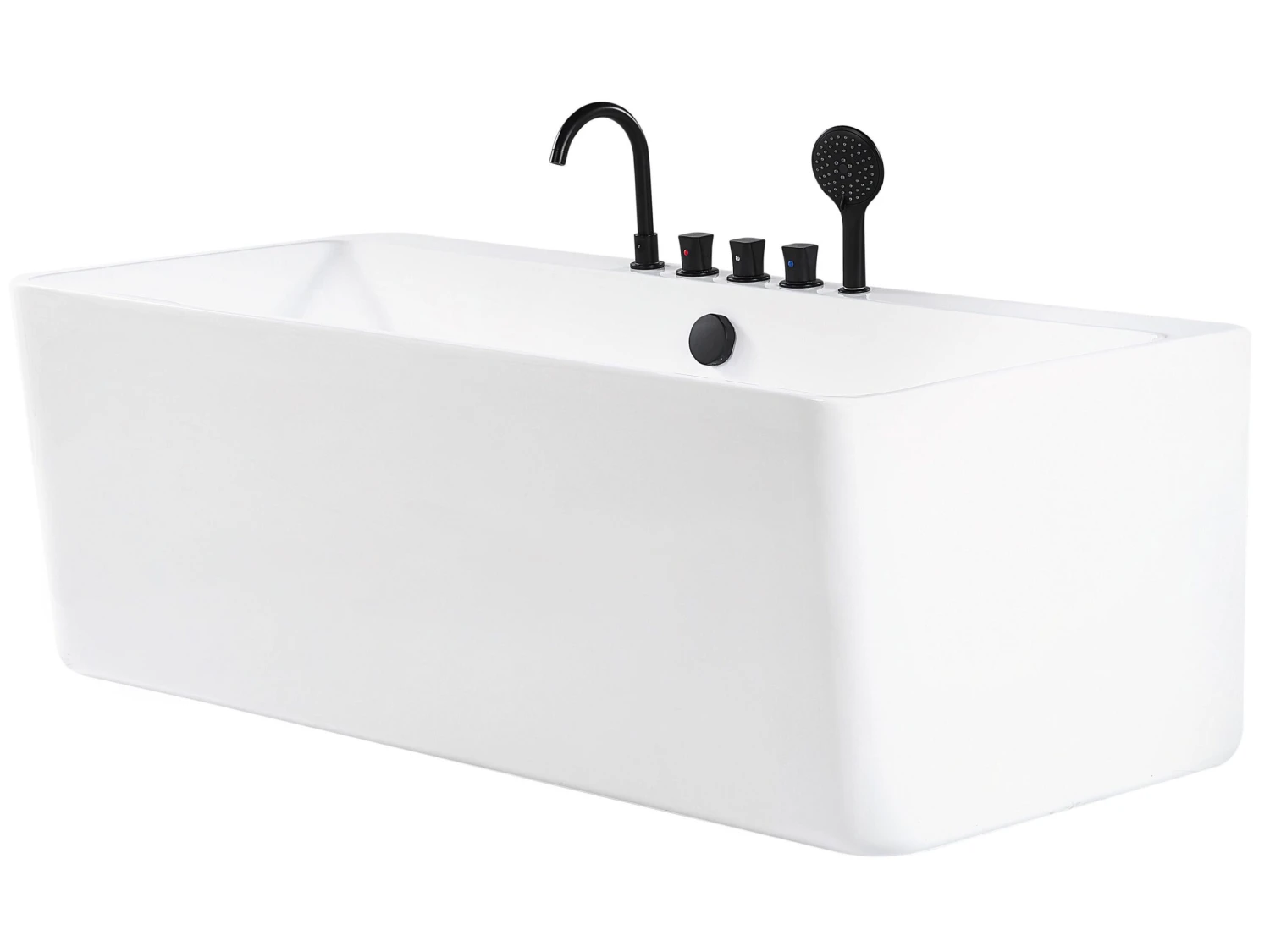 Bath 1700 X 750 Mm White QUATRE - Image 4