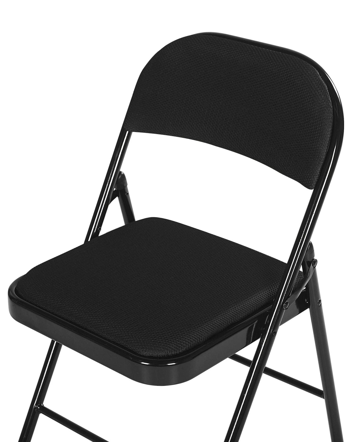 Set Of 4 Folding Chairs Black SPARKS - Image 7