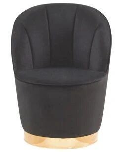 Velvet Armchair Black ALBY -Cheap Furniture Store undef src sa picid 780877 type whitesh image
