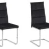 Set Of 2 Velvet Dining Chairs Black ROCKFORD -Cheap Furniture Store undef src sa picid 780964 type whitesh image