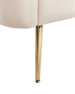 Velvet Armchair Taupe LACONIA -Cheap Furniture Store undef src sa picid 781733 type whitesh image