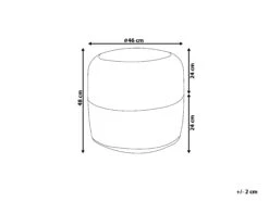 Jute Woven Pouffe Mint Green DALAMA -Cheap Furniture Store undef src sa picid 782133 type whitesh image