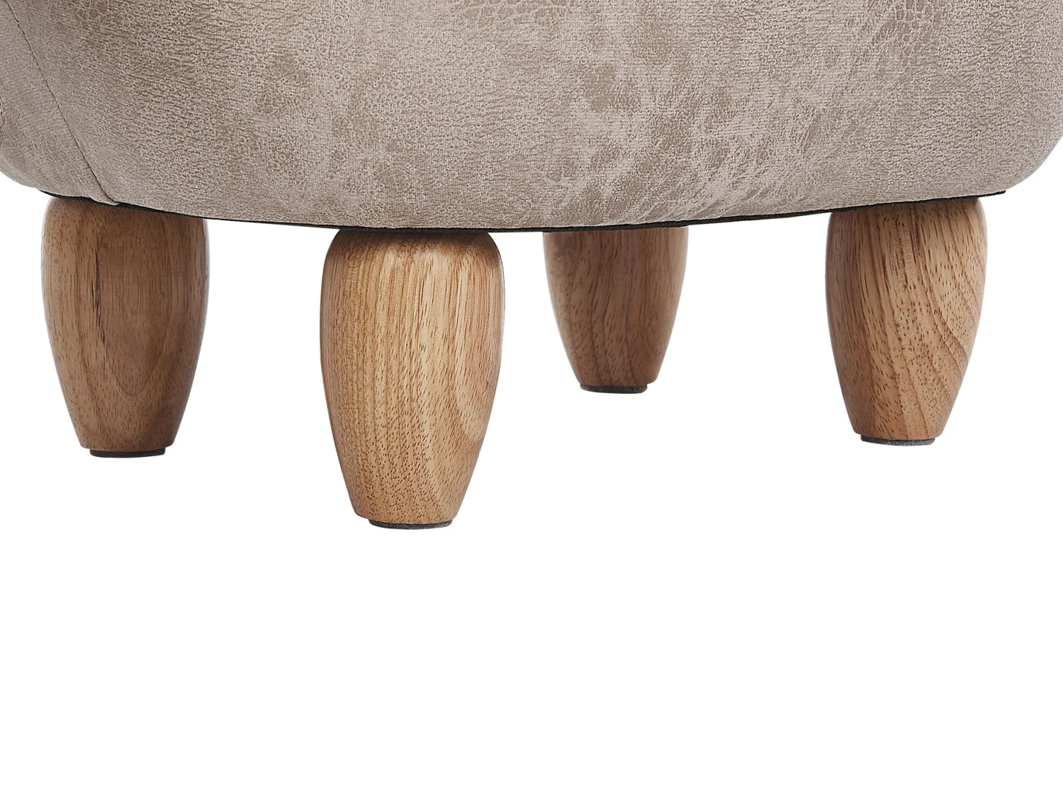 Faux Leather Storage Animal Stool Grey JUMBO - Image 9