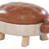 Faux Leather Animal Stool Brown TURTLE 1 Faux Leather Animal Stool Brown TURTLE -Cheap Furniture Store undef src sa picid 783649 type whitesh image