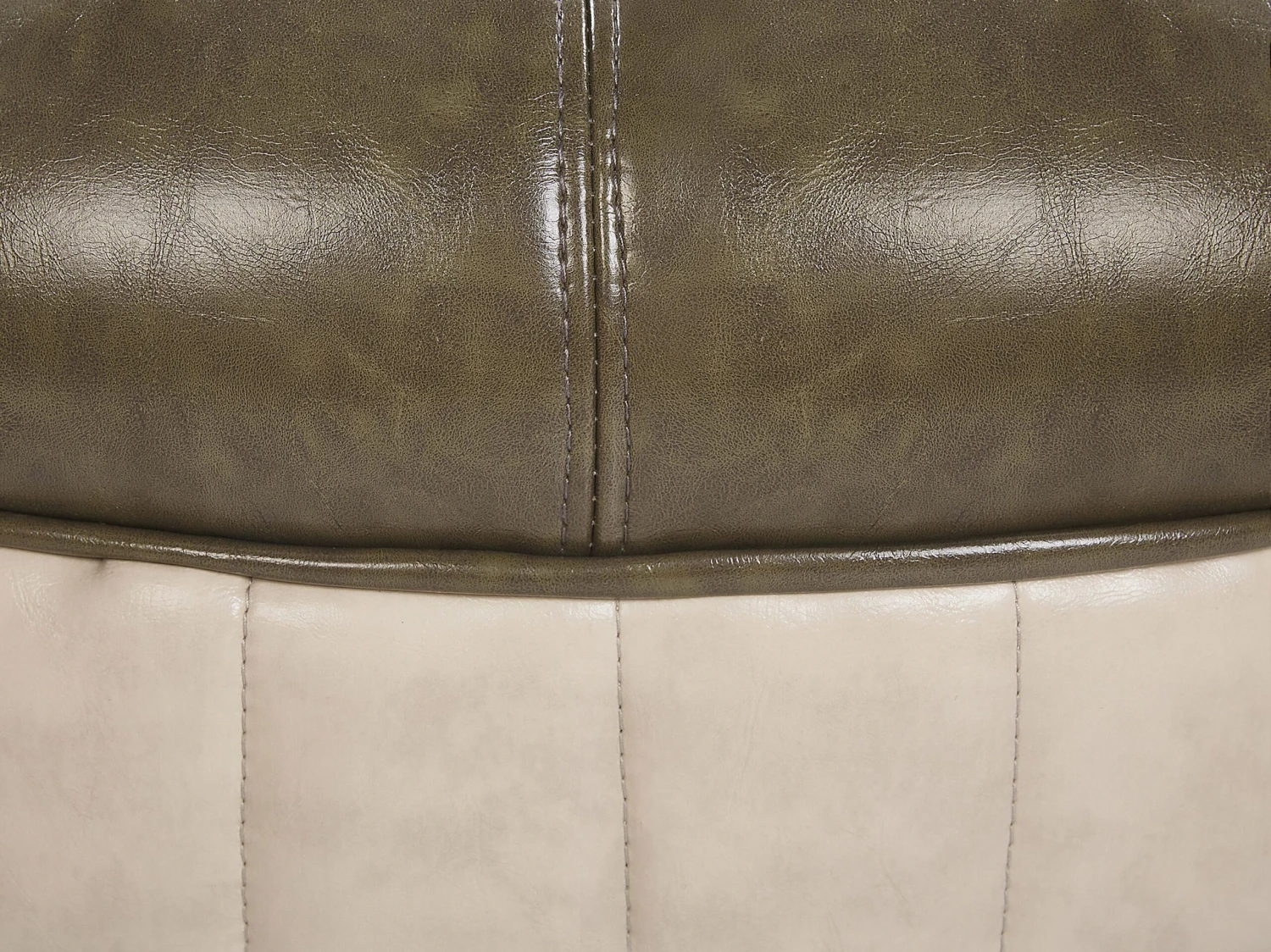 Faux Leather Animal Stool Green TURTLE - Image 7