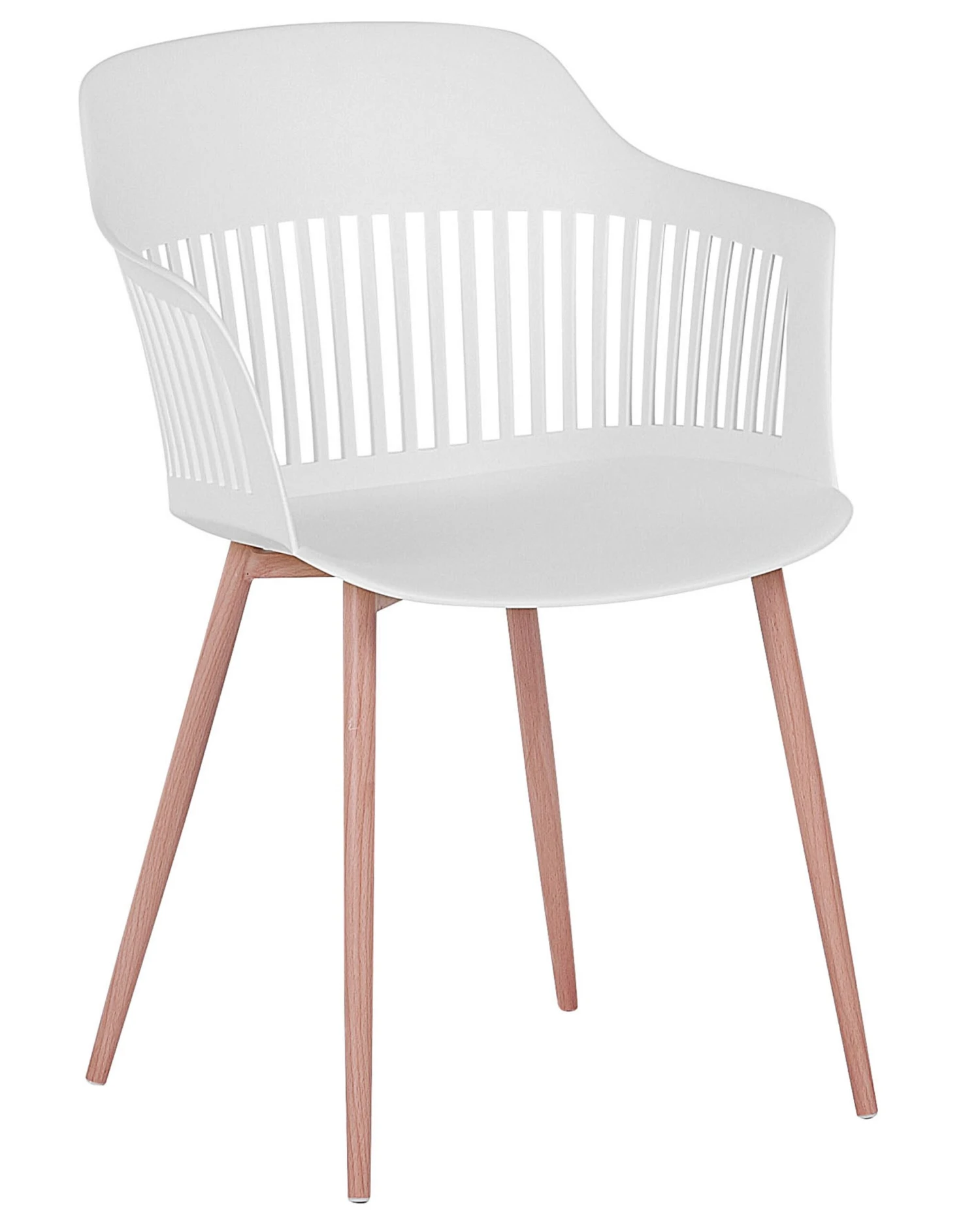 Set Of 2 Dining Chairs White BERECA - Image 5