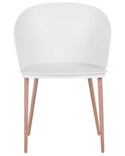 Set Of 2 Dining Chairs White BLAYKEE -Cheap Furniture Store undef src sa picid 783879 type whitesh image