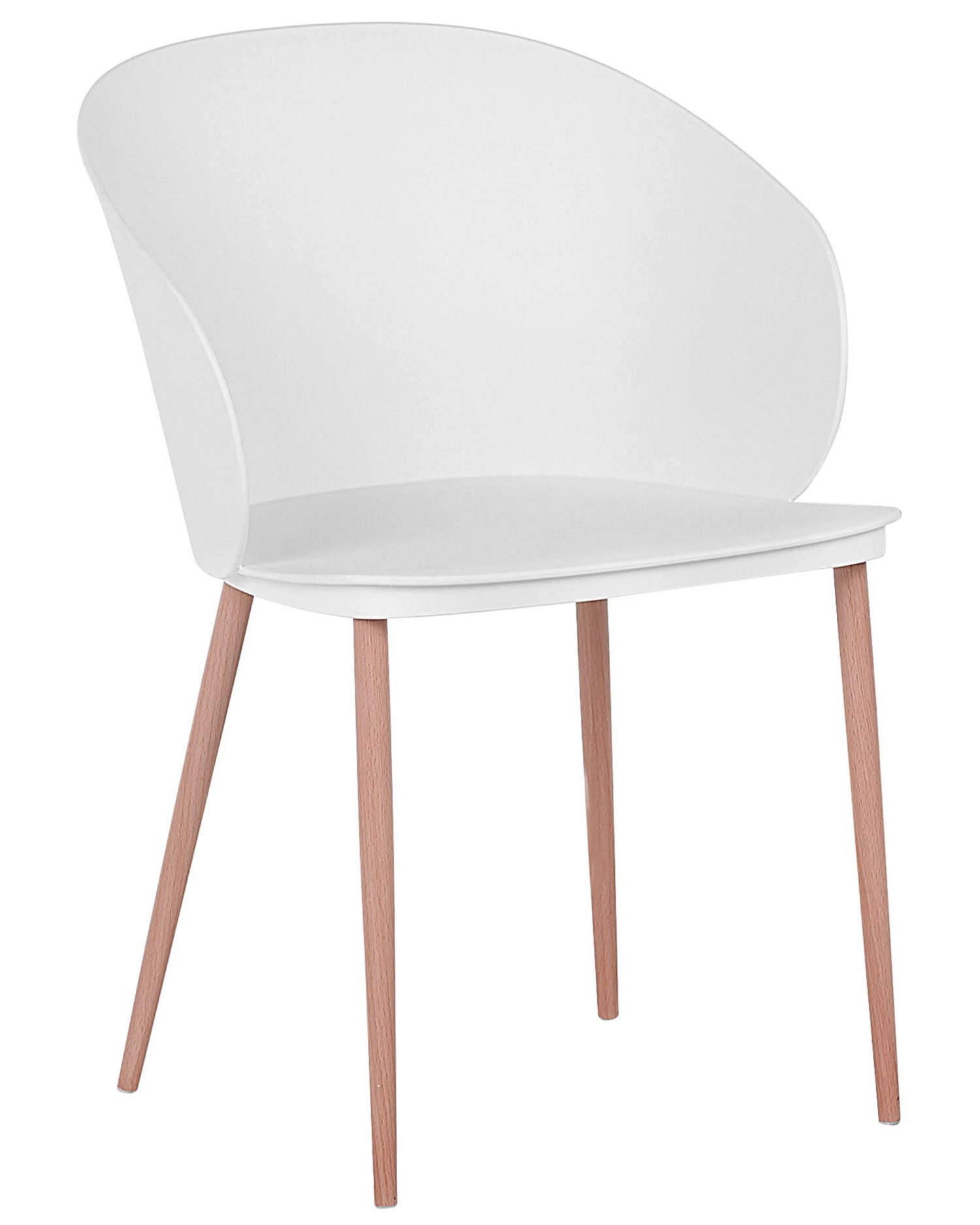 Set Of 2 Dining Chairs White BLAYKEE - Image 4