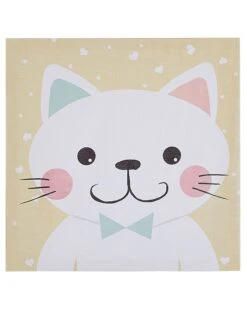 Set Of 4 Animal Canvas Art Prints 30 X 30 Cm Multicolour BOMBI -Cheap Furniture Store undef src sa picid 784474 type whitesh image