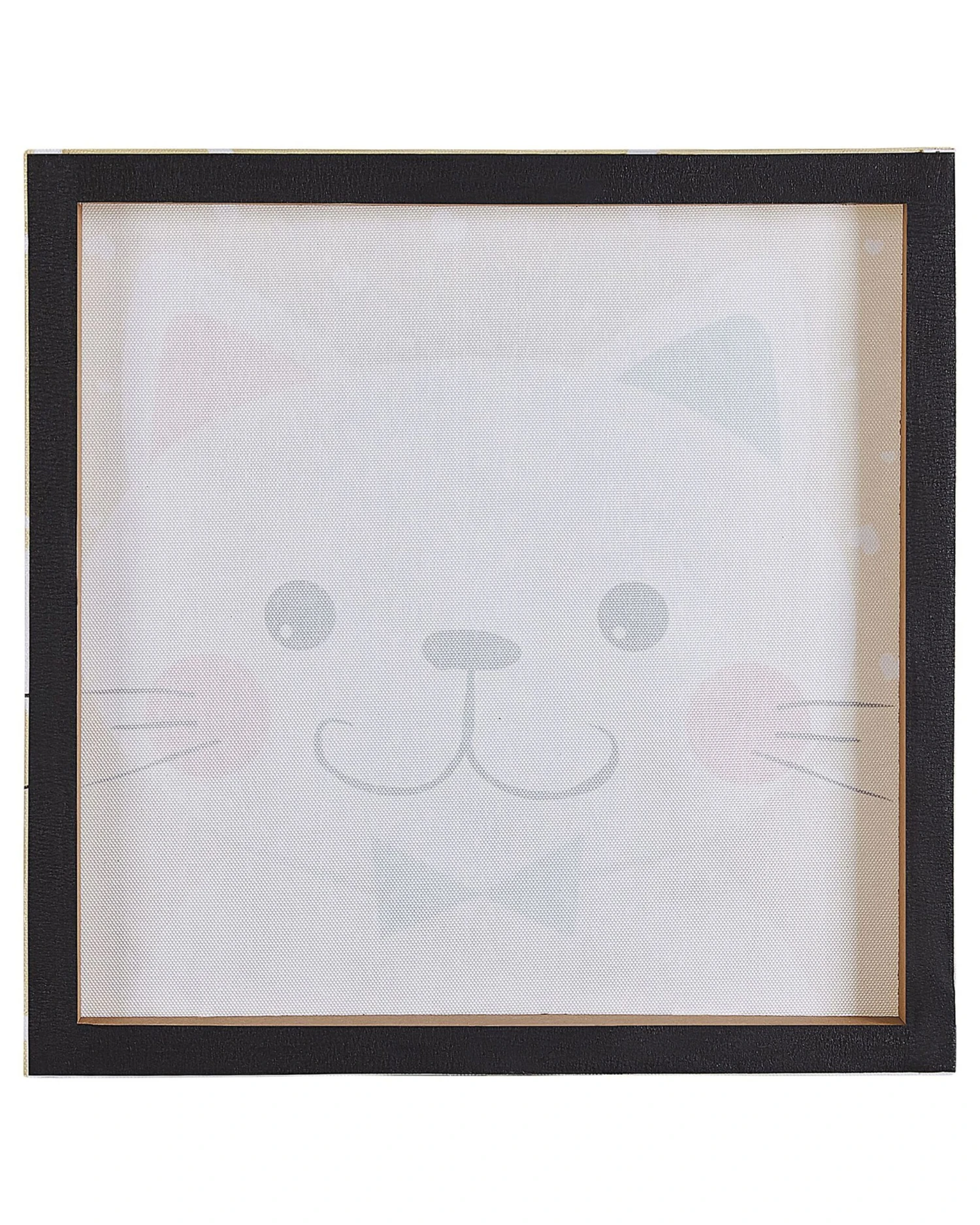 Set Of 4 Animal Canvas Art Prints 30 X 30 Cm Multicolour BOMBI - Image 7