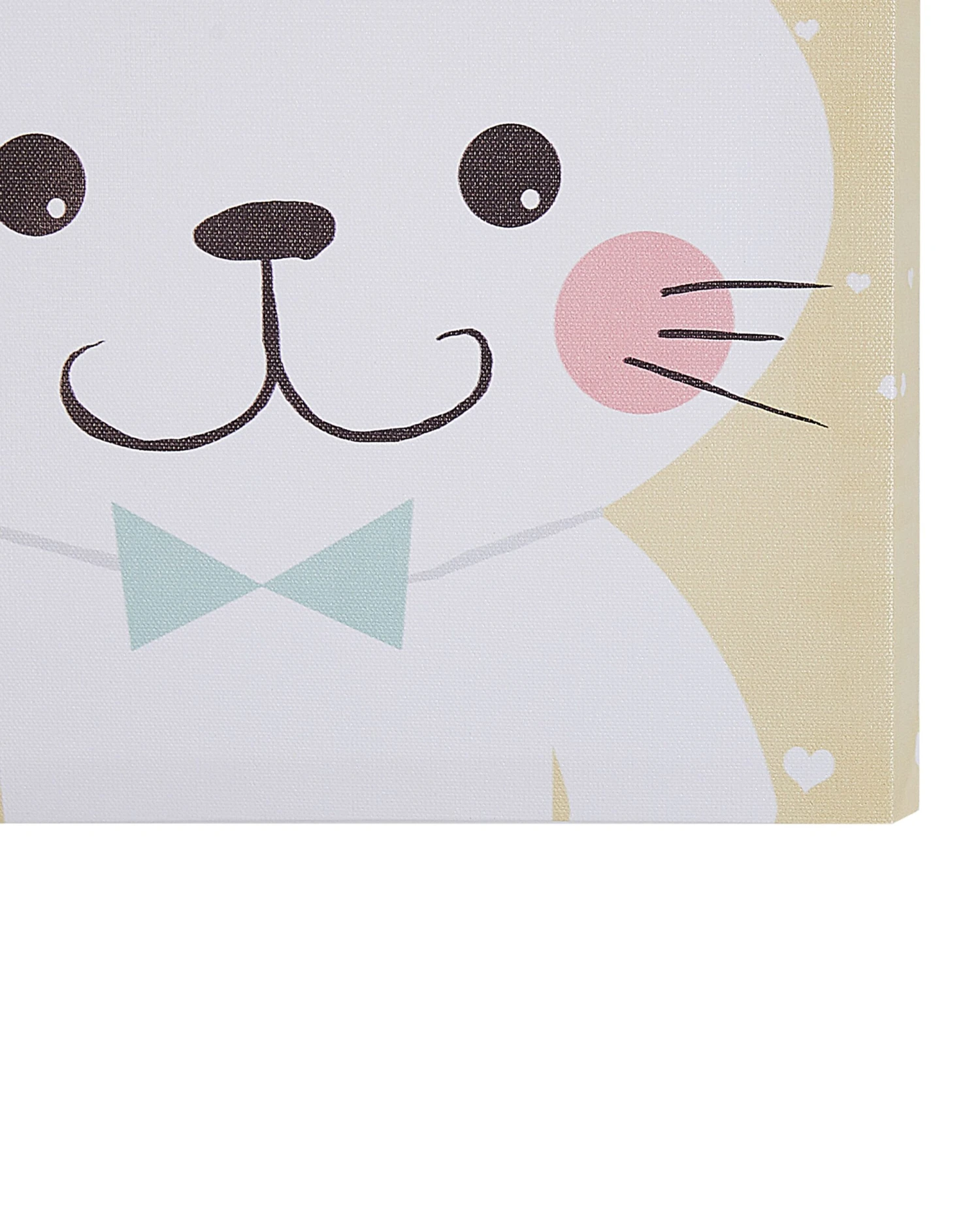 Set Of 4 Animal Canvas Art Prints 30 X 30 Cm Multicolour BOMBI - Image 8