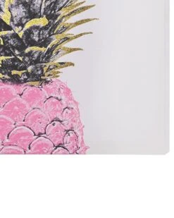 Set Of 3 Pineapple Canvas Art Prints 30 X 30 Cm Pink And Gold APESIKA -Cheap Furniture Store undef src sa picid 784821 type whitesh image