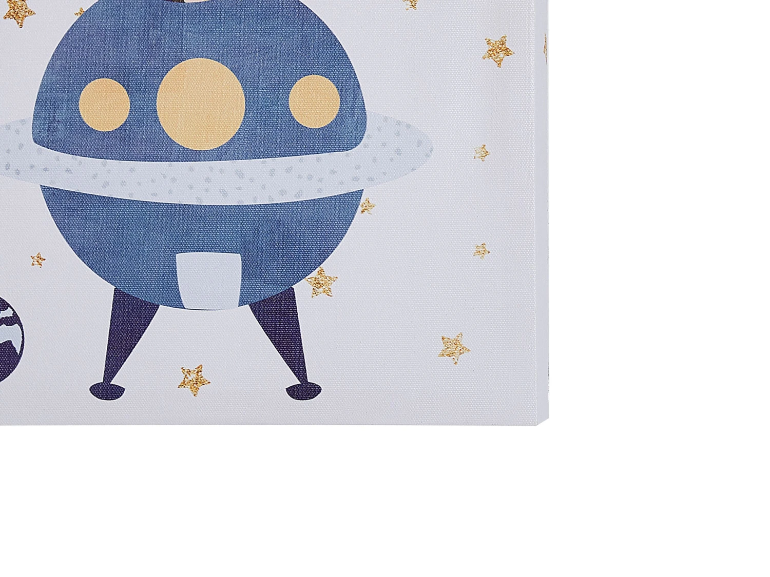 Set Of 3 Aircrafts Canvas Art Prints 30 X 30 Cm Multicolour DOBO - Image 6