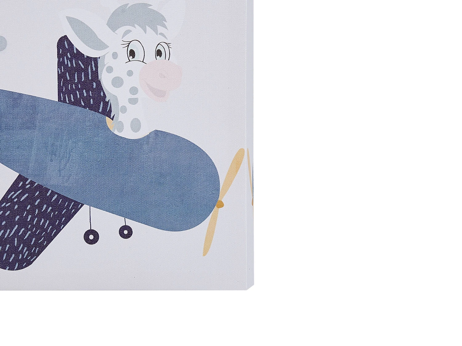 Set Of 3 Aircrafts Canvas Art Prints 30 X 30 Cm Multicolour DOBO - Image 8