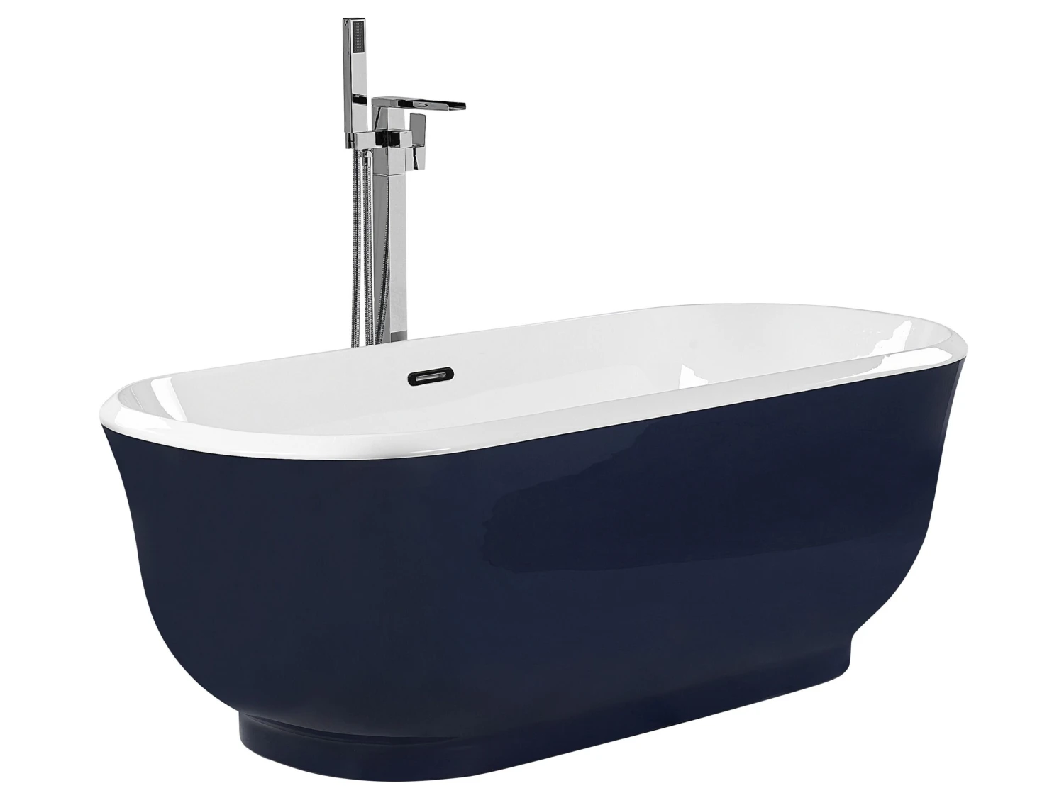 Freestanding Bath 1700 X 770 Mm Blue TESORO - Image 3