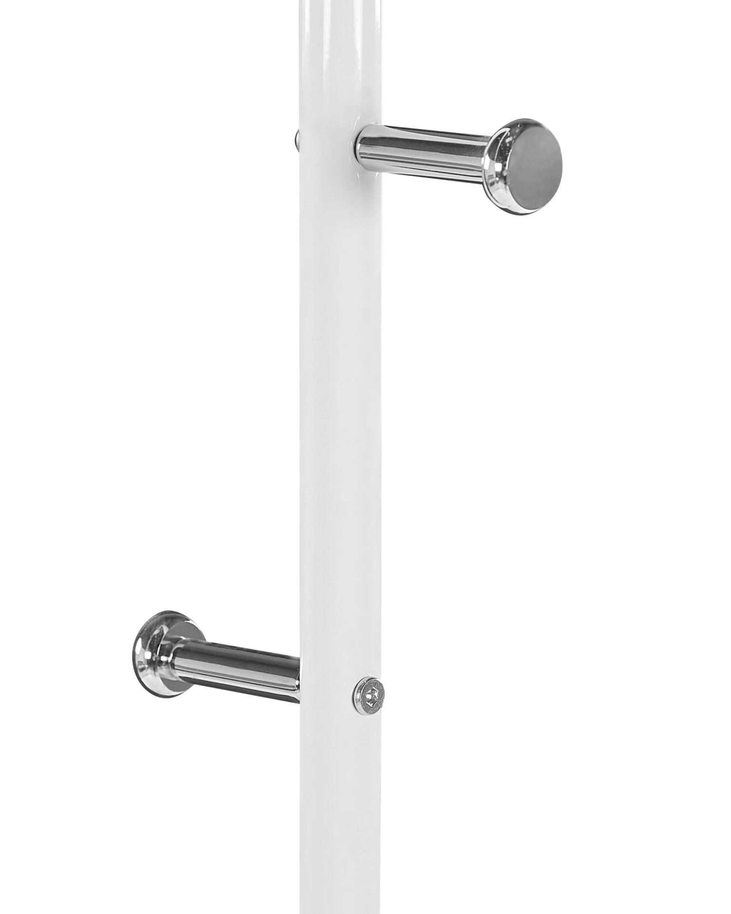 Metal Clothes Rack White BENTON - Image 7