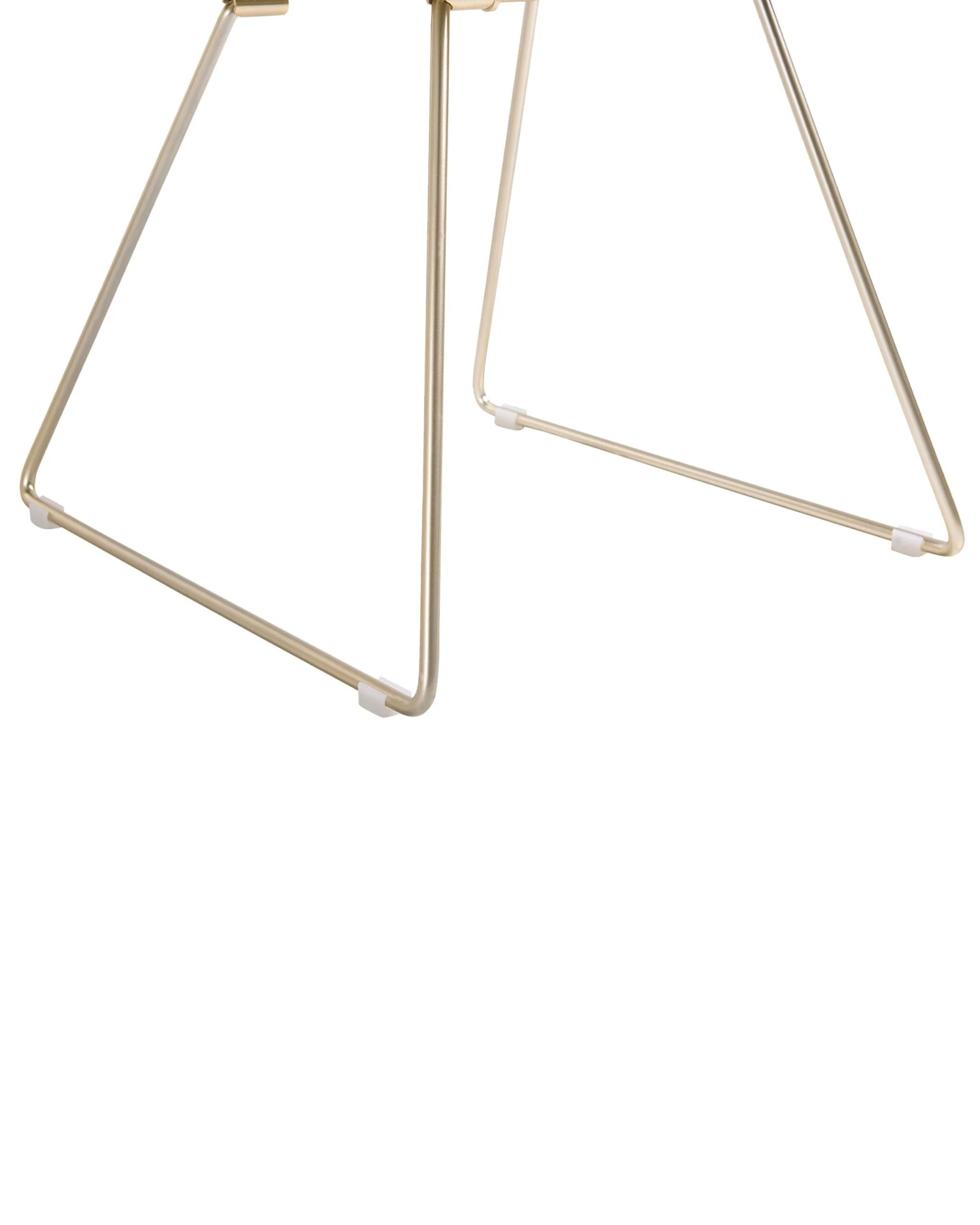 Set Of 2 Metal Accent Chairs Gold AURORA - Image 8