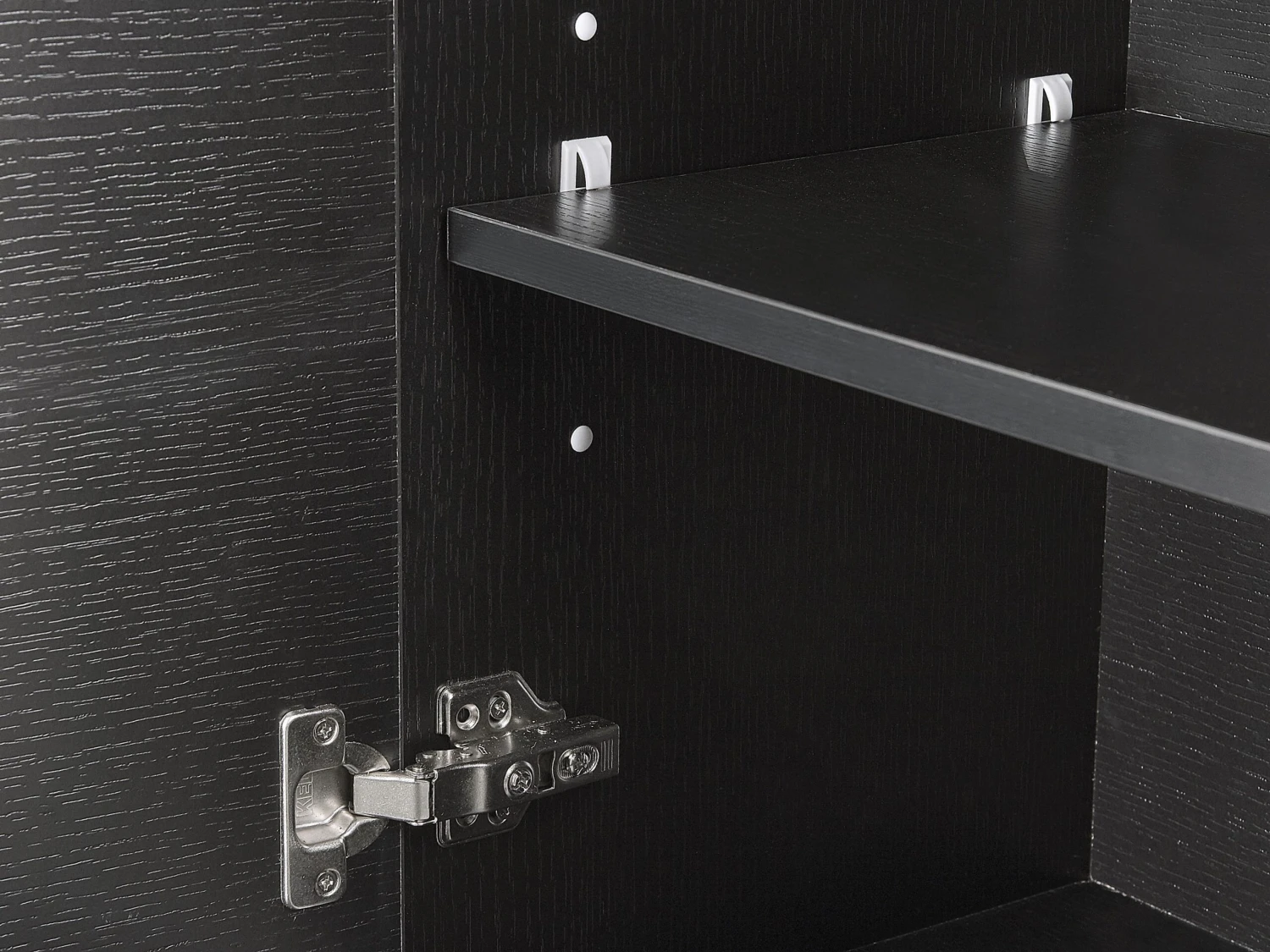 Bathroom Wall Cabinet Black MATARO - Image 6