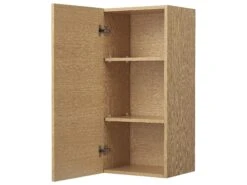 3- Shelf Wall Mounted Bathroom Cabinet Light Wood BILBAO -Cheap Furniture Store undef src sa picid 788600 type whitesh image